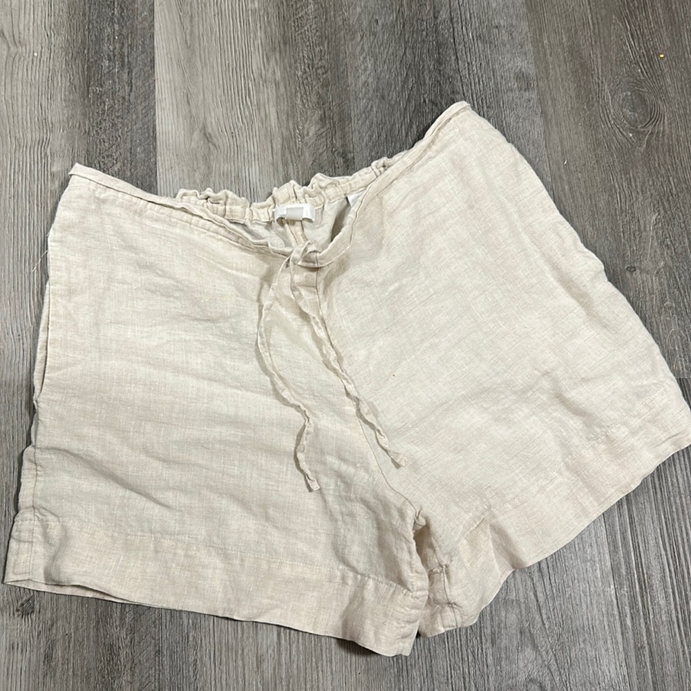 COS linen shorts